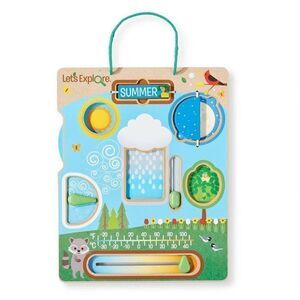 Kids Melissa & Doug Let’s Explore Weather Board 3+ BRAND NEW in Packaging